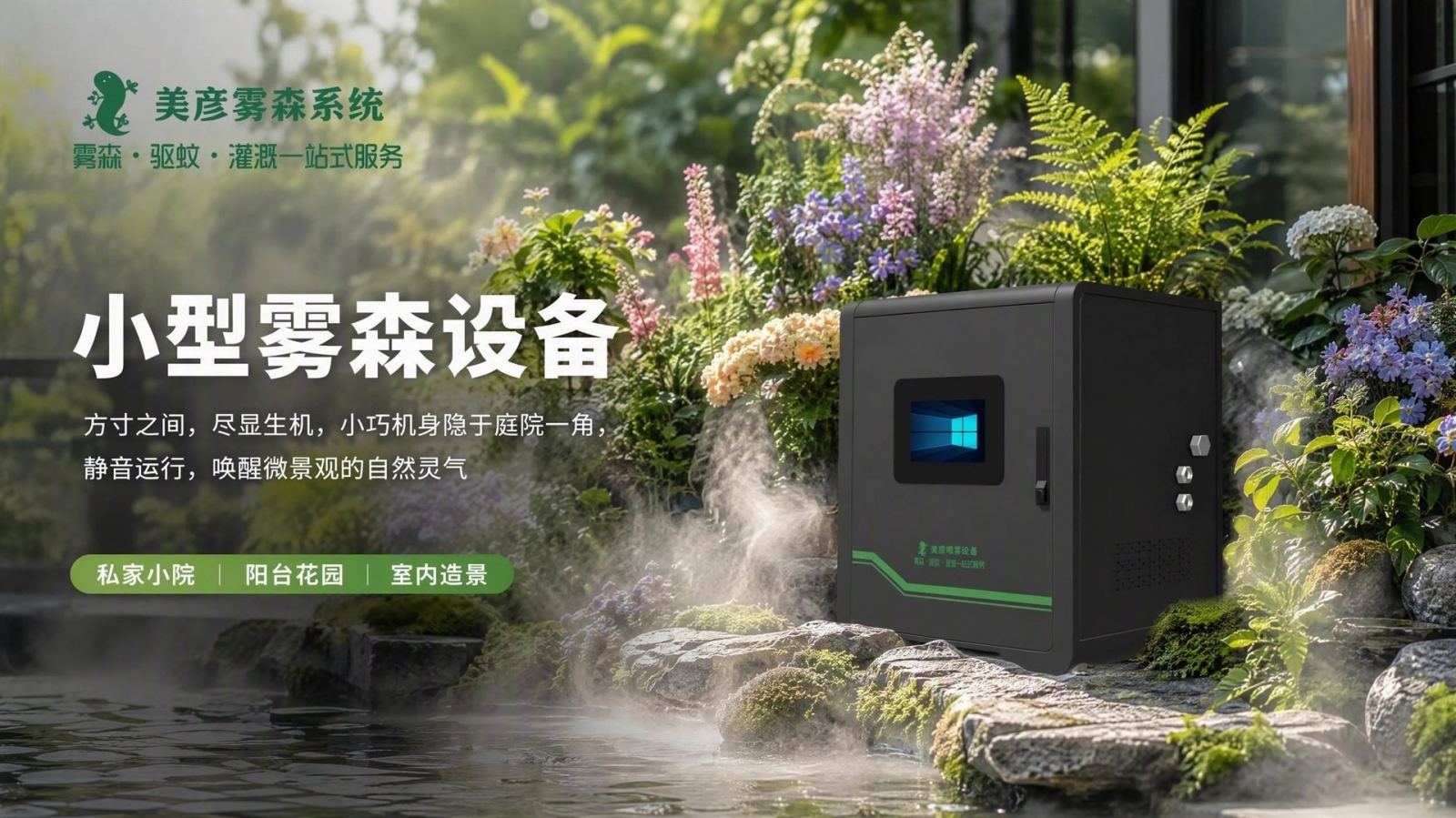 平凉花园庭院驱蚊系统